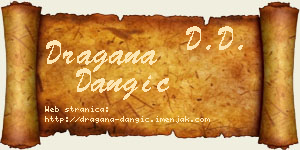 Dragana Dangić vizit kartica